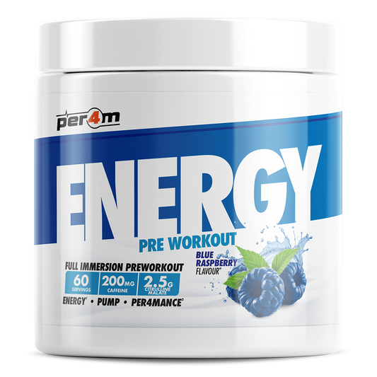 PER4M Energy Pre-Workout 390g Blue Raspberry