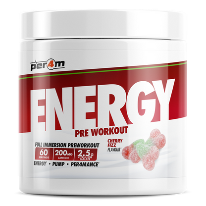 PER4M Energy Pre-Workout 390g Cherry Fizz