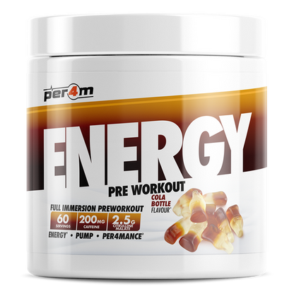 PER4M Energy Pre-Workout 390g Cola Bottle