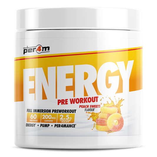 PER4M Energy Pre-Workout 390g Peach Sweets
