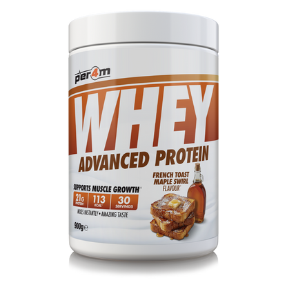 Per4m Advanced Whey Protein 900g French Toast Maple Swirl