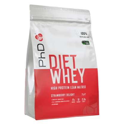 PhD Diet Whey 2kg - Strawberry Delight