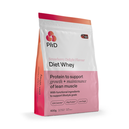 PhD Diet Whey 600g Strawberry Delight