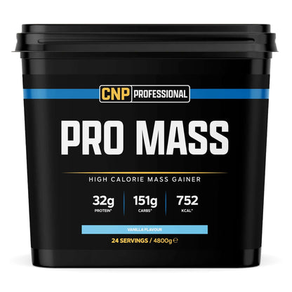 CNP Professional Pro Mass 4.8kg Vanilla front-facing tub