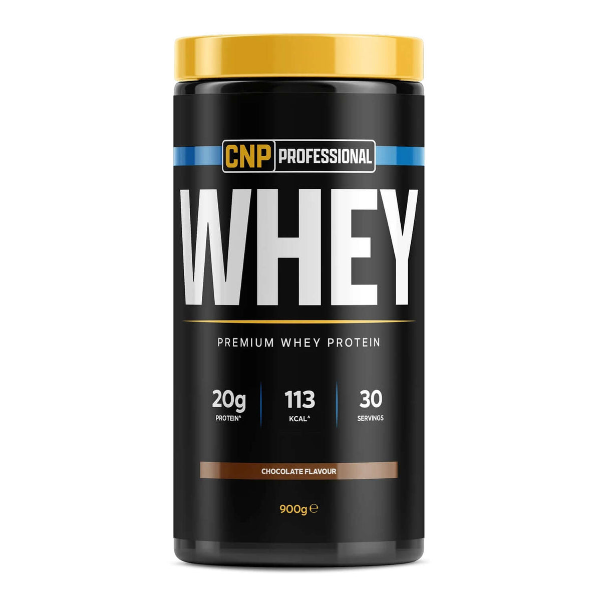 CNP Professional Whey 900g Chocolate front-facing tub