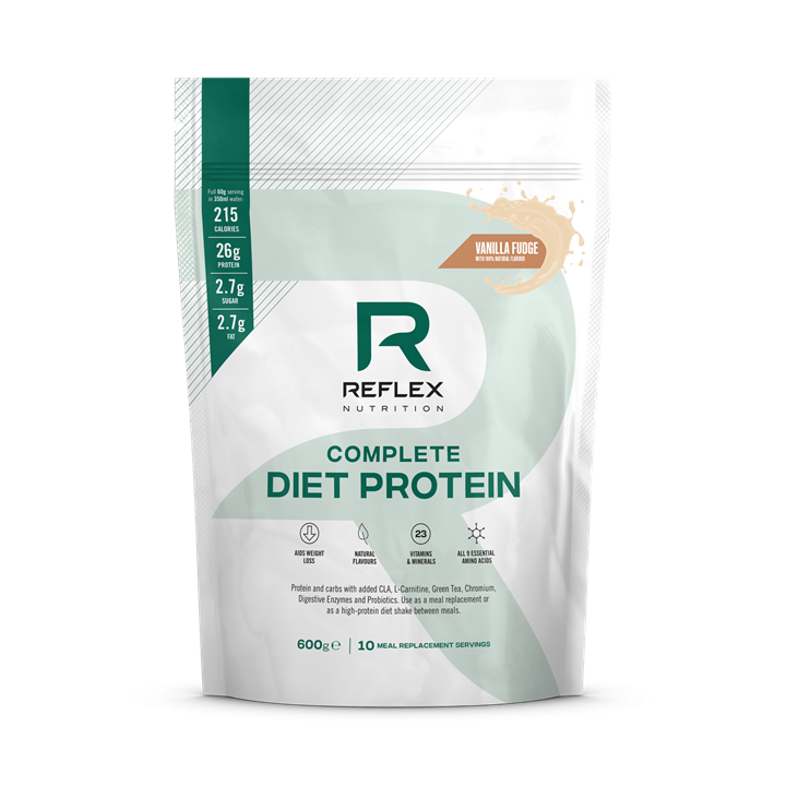 Reflex Nutrition Complete Diet Protein 600g – Vanilla Fudge