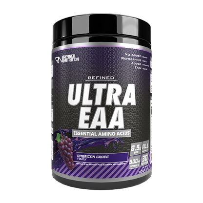Refined Nutrition Ultra EAA 300g American Grape – front-facing manufacturer tub
