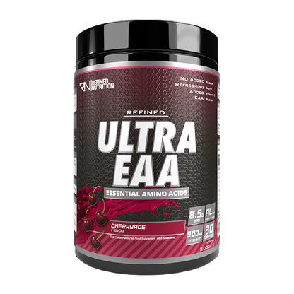 Refined Nutrition Ultra EAA 300g Cherryade – front-facing manufacturer tub