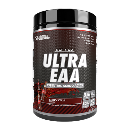 Refined Nutrition Ultra EAA 300g Crazy Cola – front-facing manufacturer tub