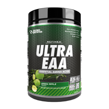 Refined Nutrition Ultra EAA 300g Green Apple – front-facing manufacturer tub