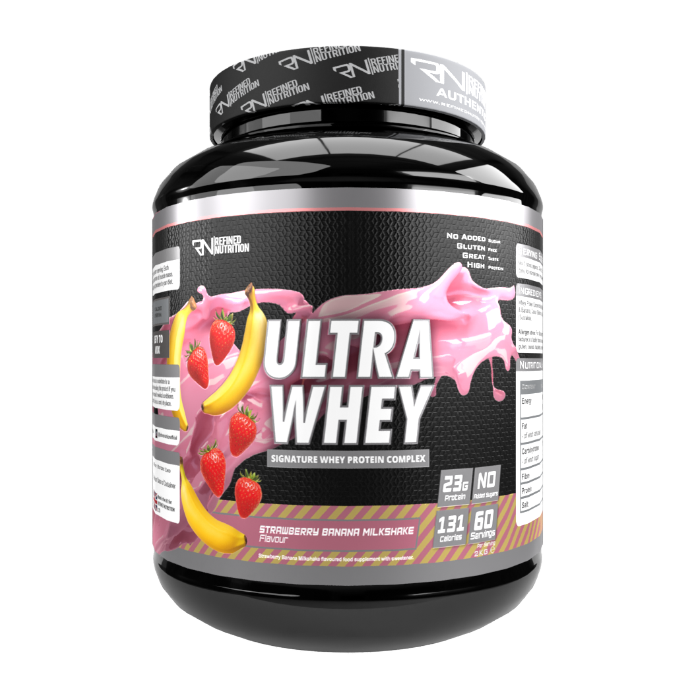 Refined Nutrition Ultra Whey 2kg Strawberry Banana