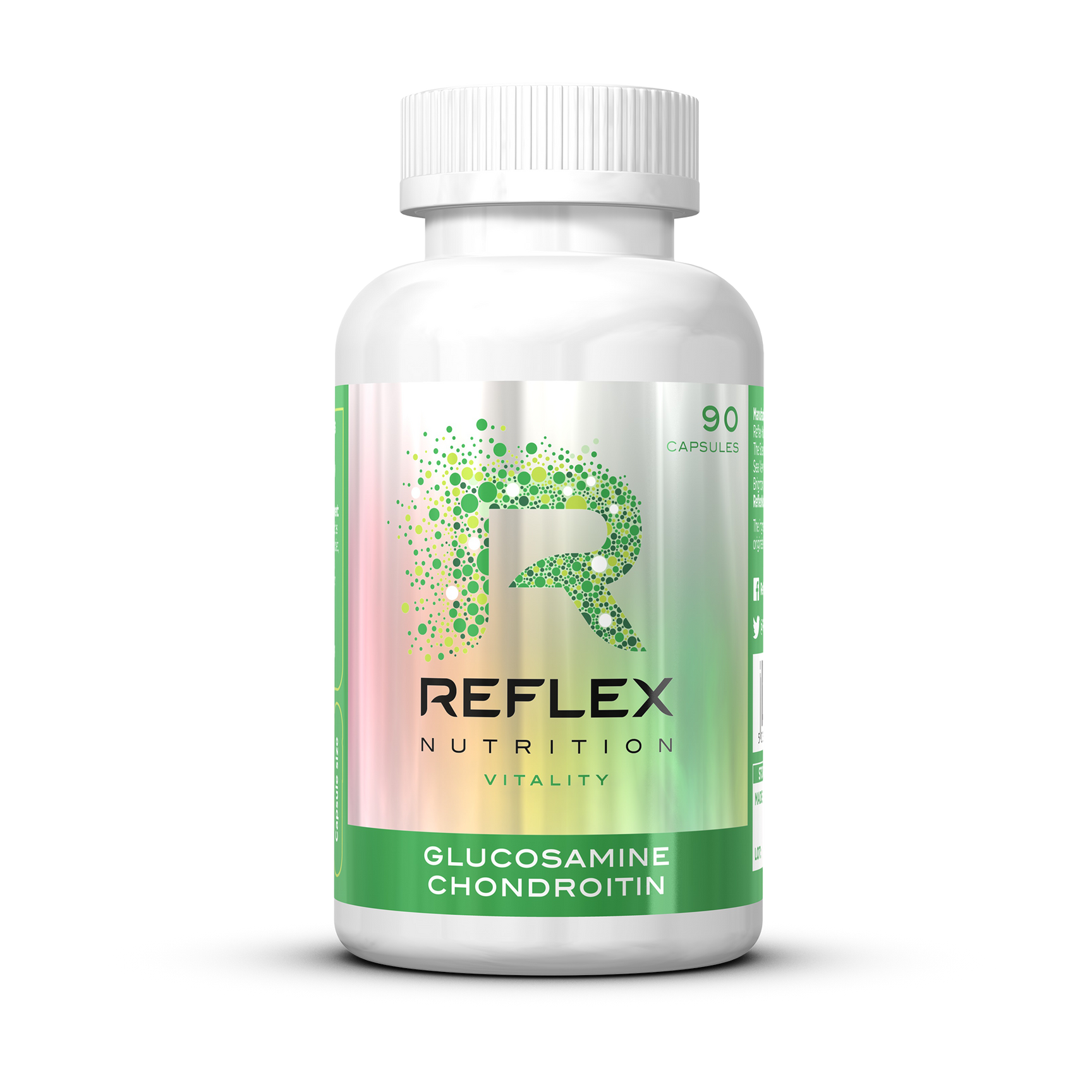 Reflex Nutrition Glucosamine Chondroitin 90 capsules front of bottle