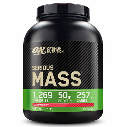 Optimum Nutrition Serious Mass 2.73kg Strawberry