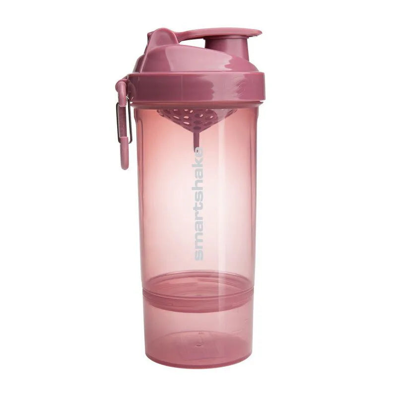 SmartShake Original2Go ONE 800ml Deep Rose shaker, front view
