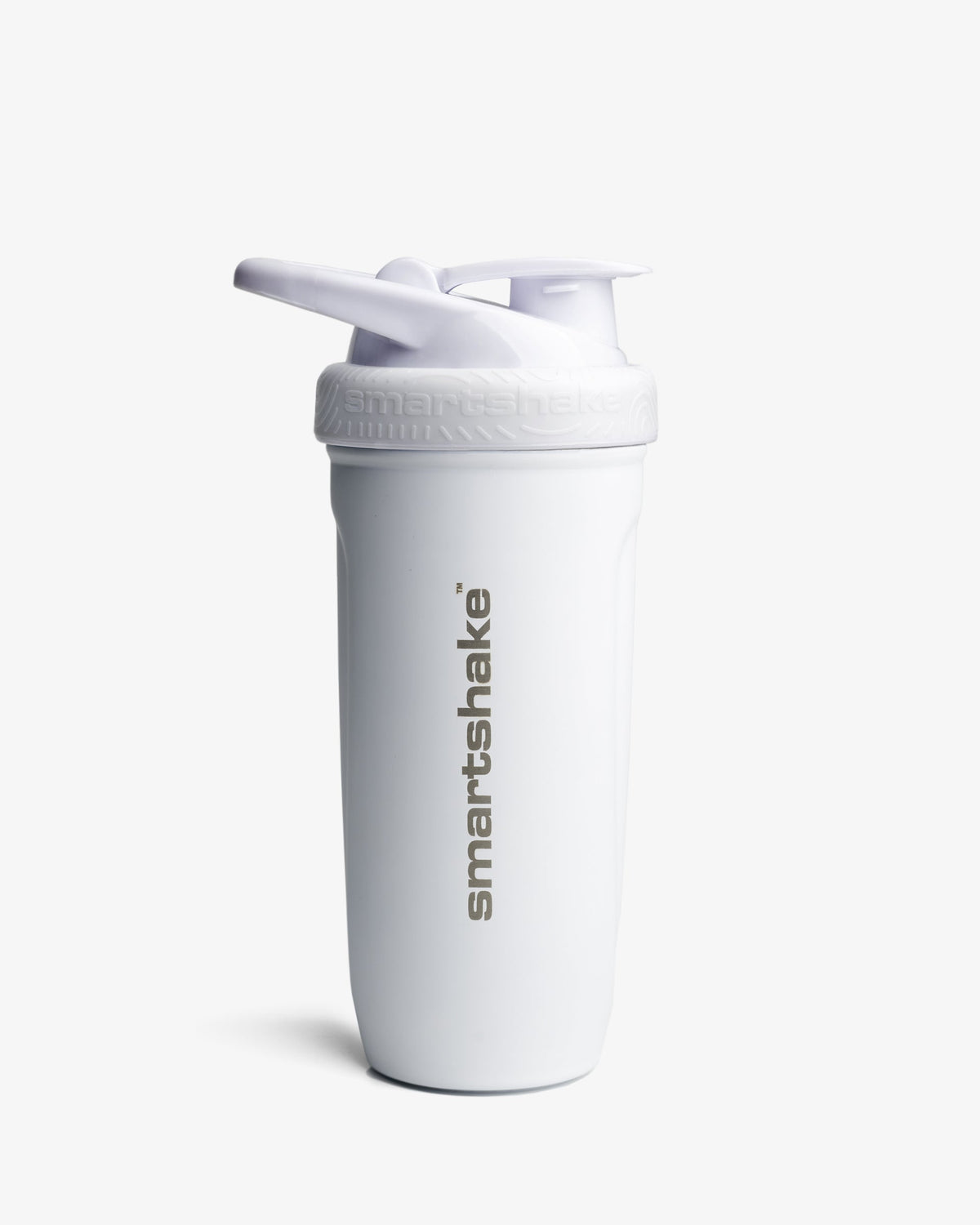 Smartshake Reforce Stainless Steel Shaker 900ml White front view
