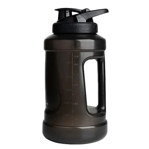 SmartShake Ultimate Gym Jug 2.1L Black front-facing jug