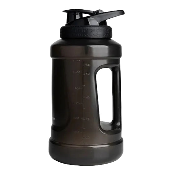 SmartShake Ultimate Gym Jug 2.1L Black front-facing jug