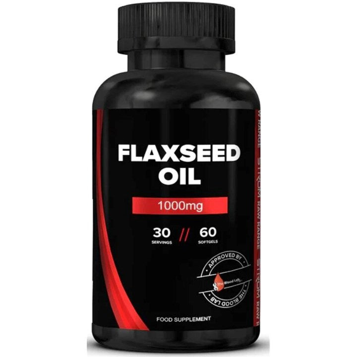 Strom Sports Flaxseed Oil  60 Softgels – 60 Softgels