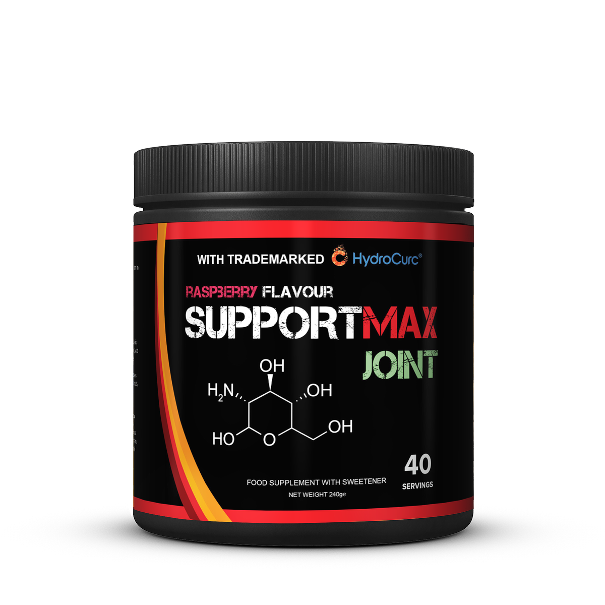 Strom Sports SupportMAX Joint Raspberry 240g 40-serving tub original front