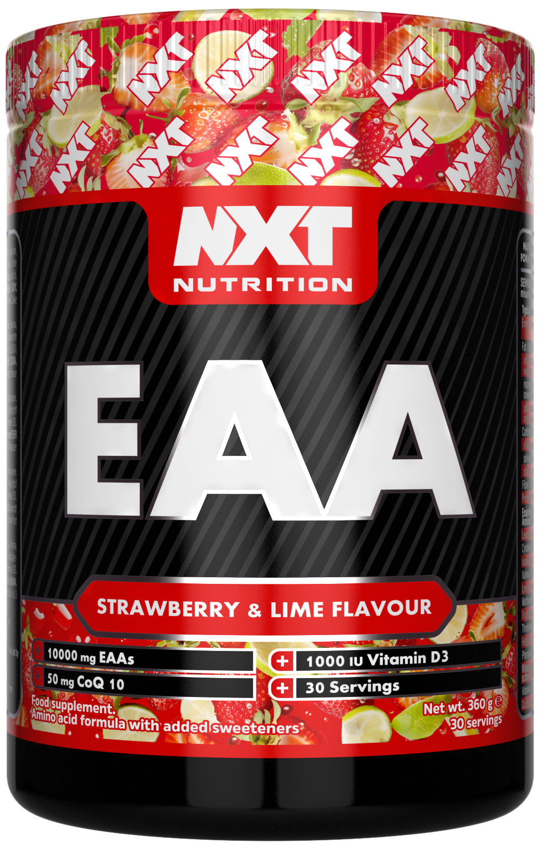 NXT Nutrition EAA 360g Strawberry Lime Crush