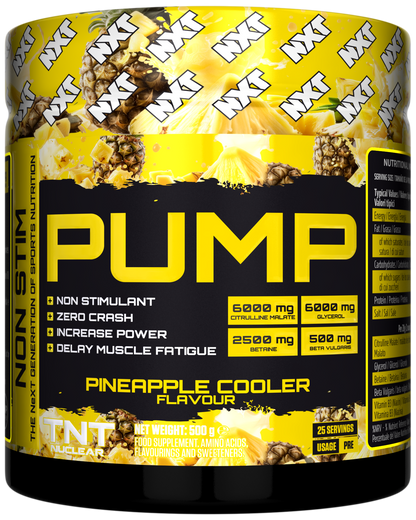 NXT Nutrition TNT Nuclear PUMP 500g Pineapple