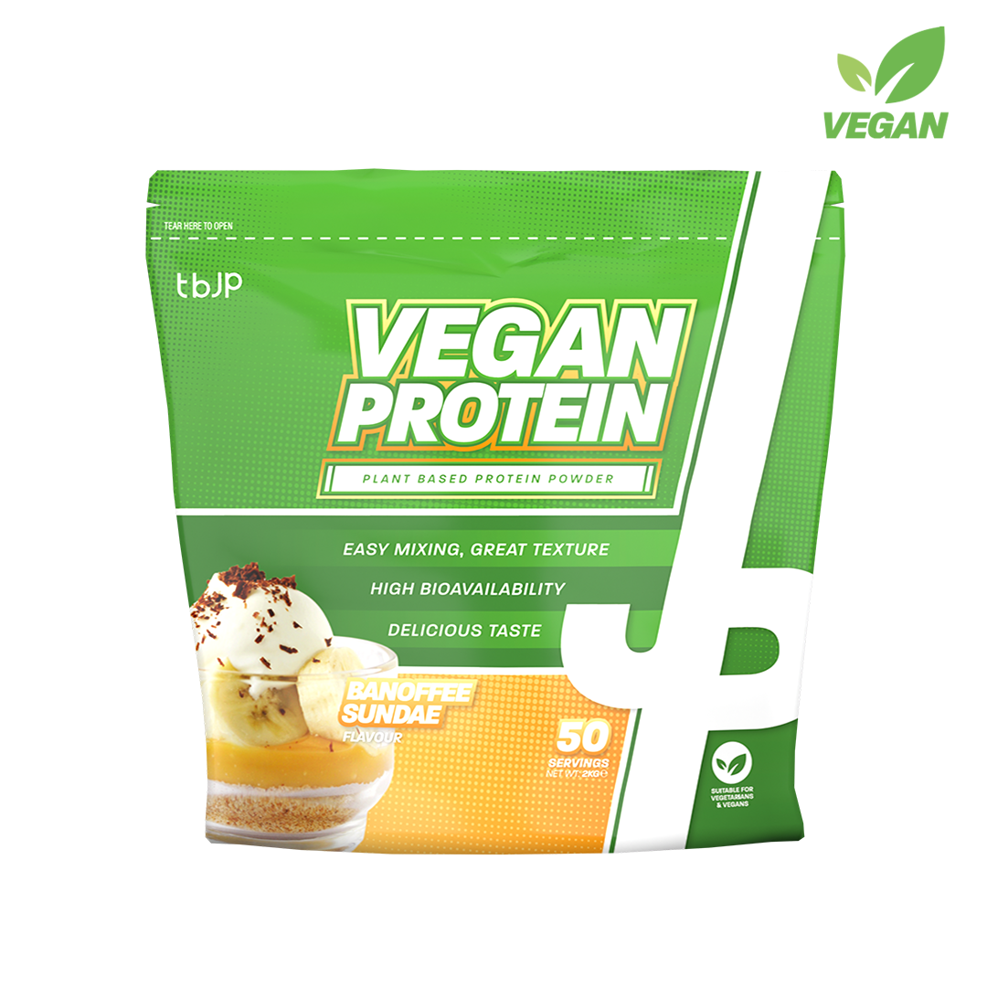 Trained By JP Vegan Protein 2kg Banoffee Sundae
