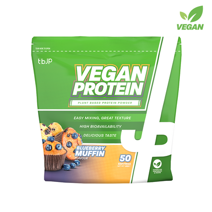 Trained By JP Vegan Protein 2kg Blueberry Muffin