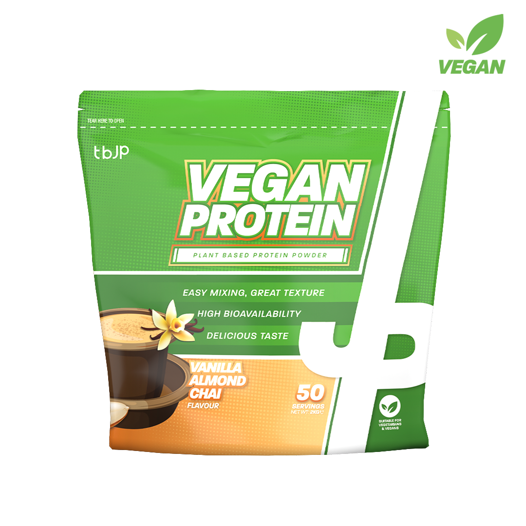 Trained By JP Vegan Protein 2kg Vanilla Almond Chai