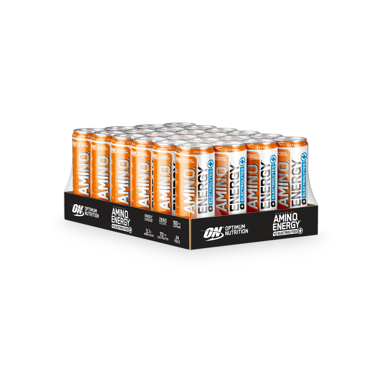 Optimum Nutrition Essential Amino Energy + Electrolytes Orange 24 x 250ml tray
