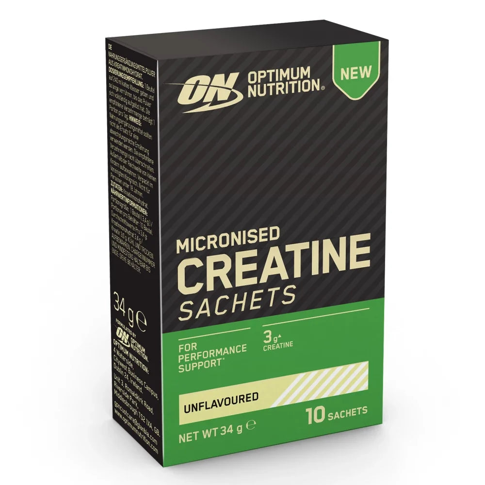 Optimum Nutrition Micronised Creatine Sachets Unflavoured 10 x 3.4g box