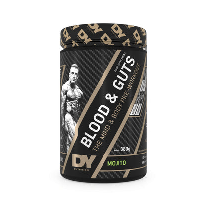 DY Nutrition Blood & Guts Mojito 380g front-facing tub