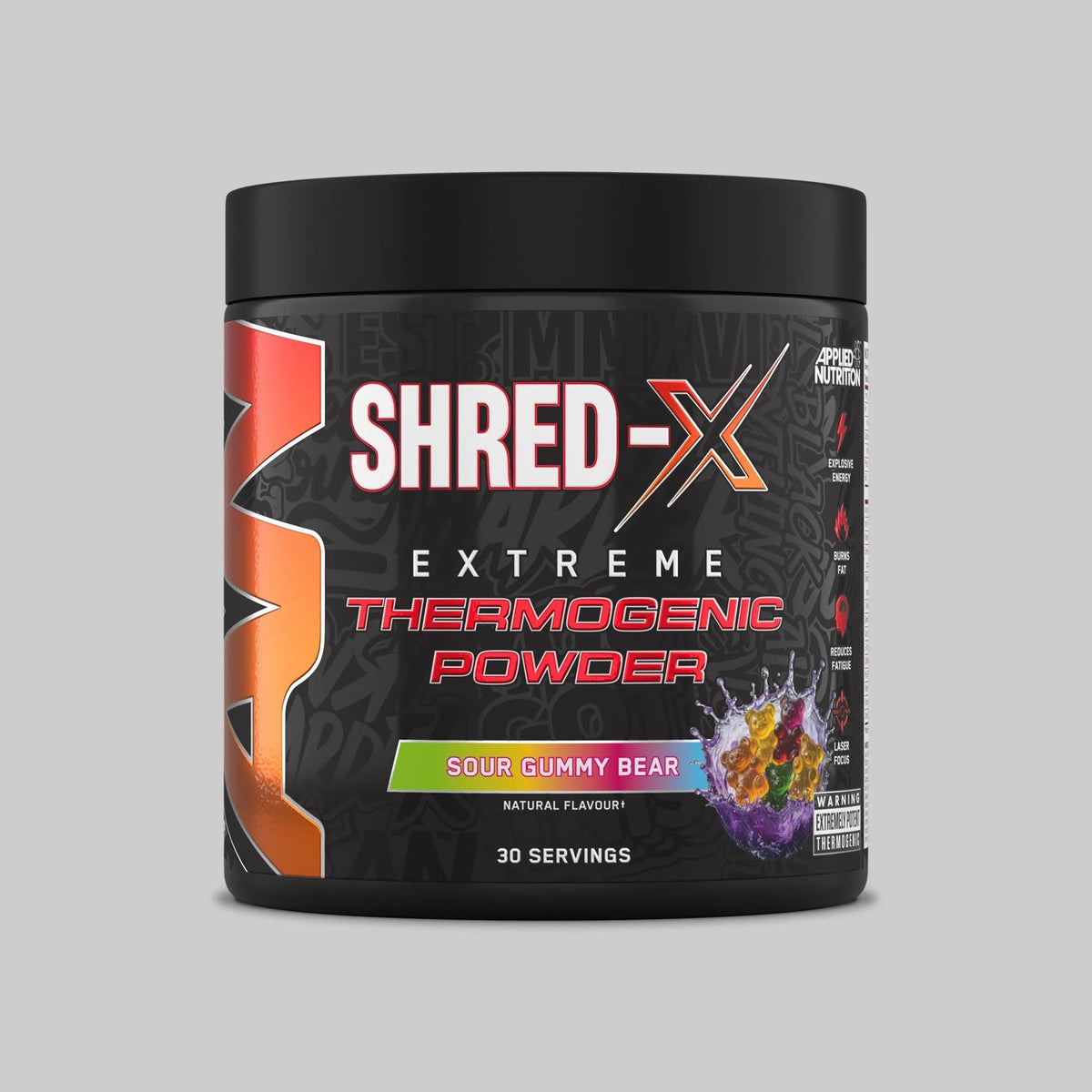 Applied Nutrition Shred-X 300g Sour Gummy Bear