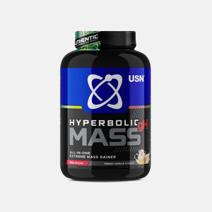 USN Hyperbolic Mass 2kg French Vanilla front-facing tub